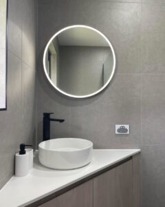 bathroom renovation vanity Lighting Kalms Electrical Electrician