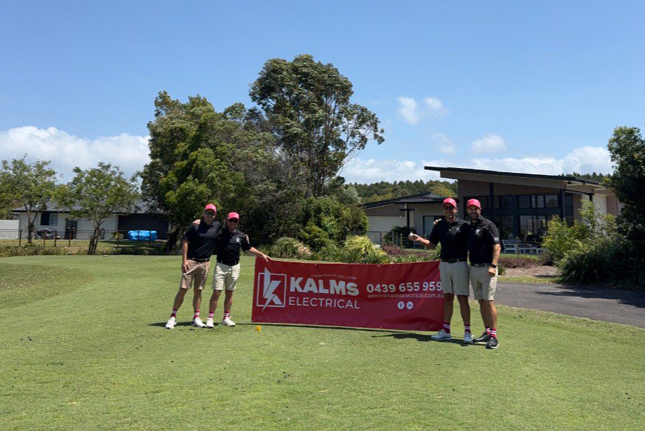 Kalms Electrical Sponsors Tee Off For Breast Cancer Golf Day 2025 pacific harbour golf club