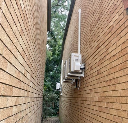 Mounted Split System Air Conditioner Installation Kalms Electrical Morayfield