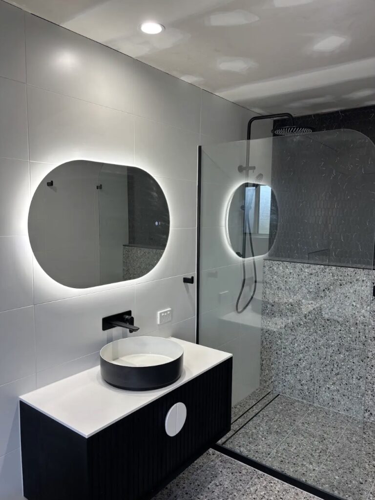 bathroom renovation electrical upgrade kalms electrical